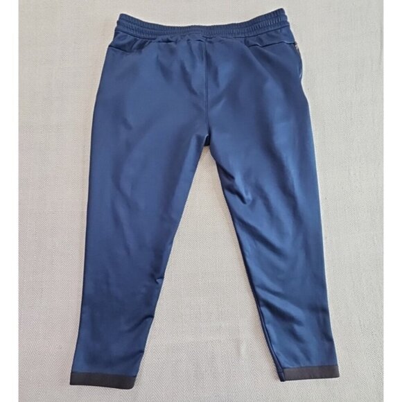 Xersion Quick-Dri Fleece Pant Men's 3XLT Navy Jogger Drawstring EUC LNC 3 Pocket - Picture 2 of 11